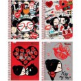 CADERNO UNI. CAPA DURA 12 MATÉRIAS PUCCA